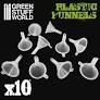 Green Stuff World 2196 Plastic funnels [SET 10pcs]